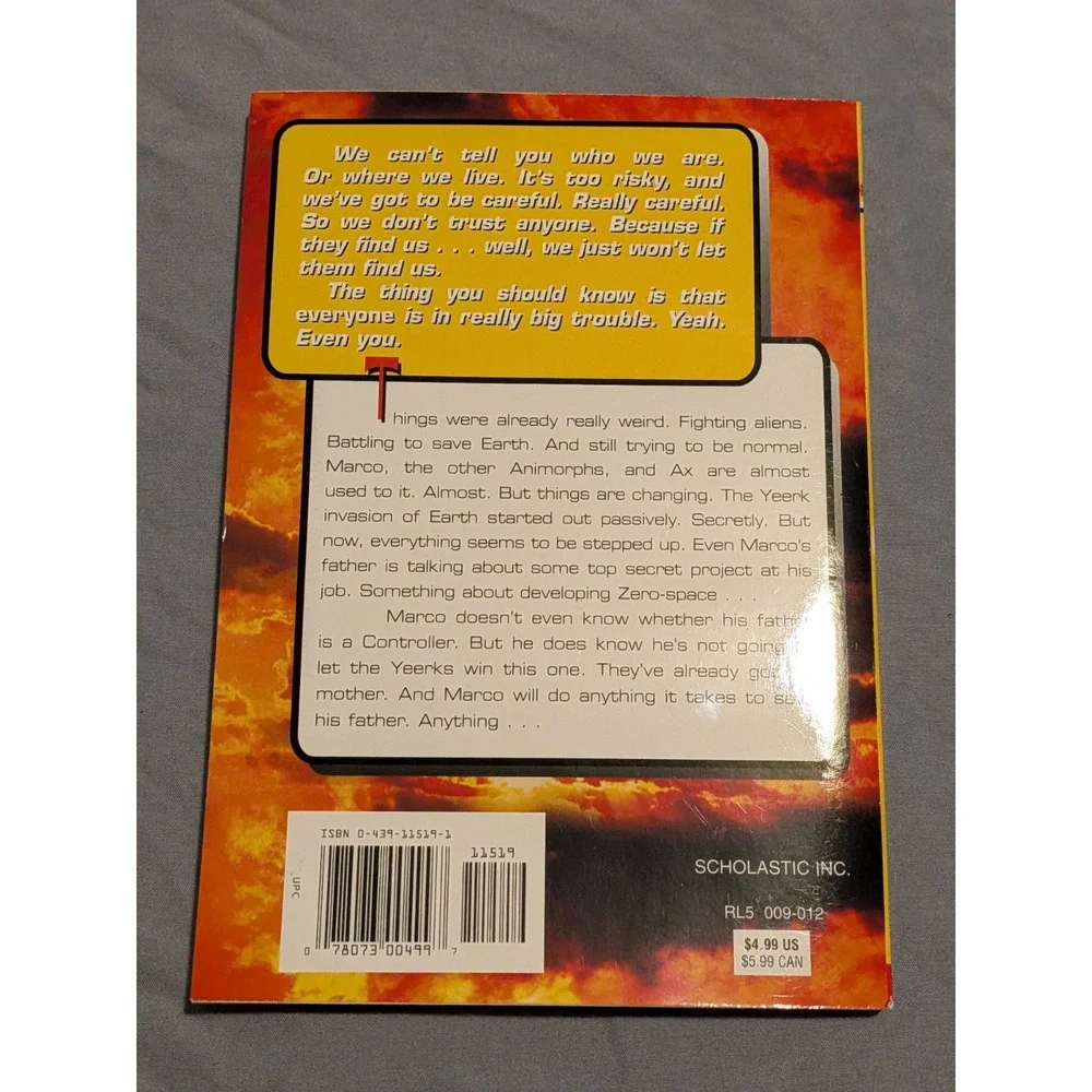 Animorphs #45 - K.A. Applegate The Revelation 2000 Vintage 1st Edition PB